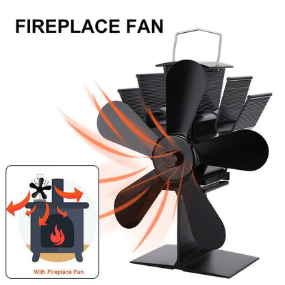 &quot;Eco-Powered Wood Heater Fan ™ - Mikesuper-store