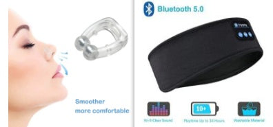 Wireless Bluetooth Sleep Headphones ™  | Comfortable Headband &amp; Eye Mask - Mikesuper-store