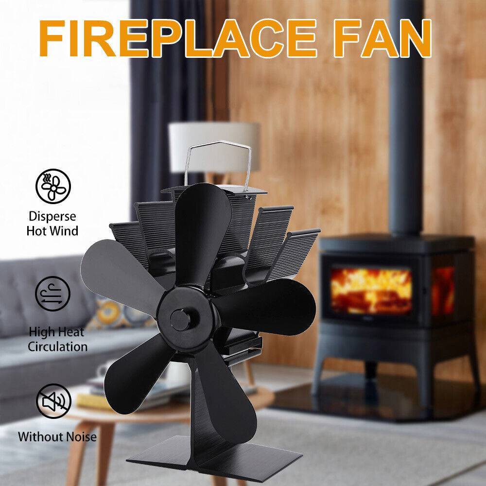 &quot;Eco-Powered Wood Heater Fan ™ - Mikesuper-store