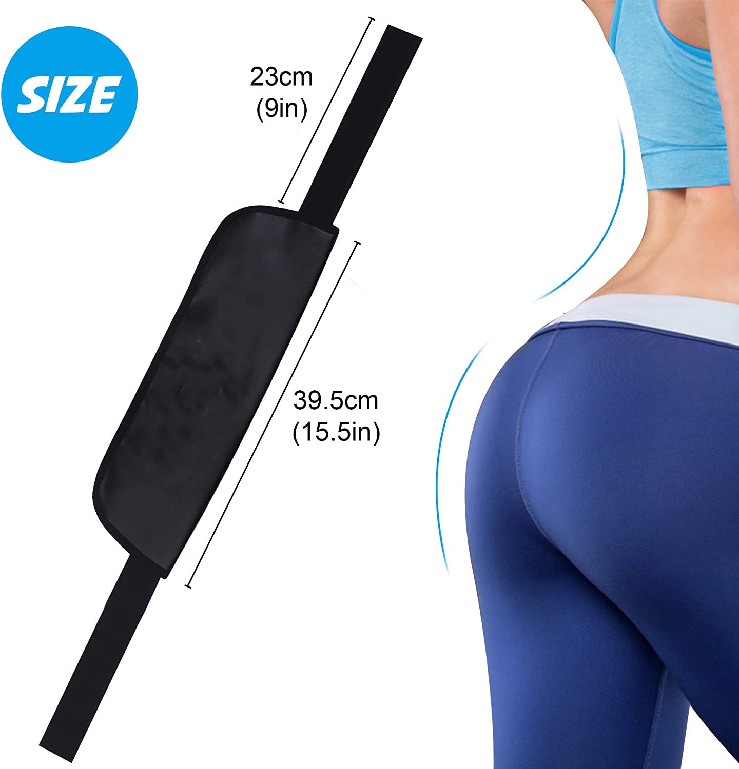 Glute Gainz - Hip Thrust Belt & Pad for Injoyable Workouts