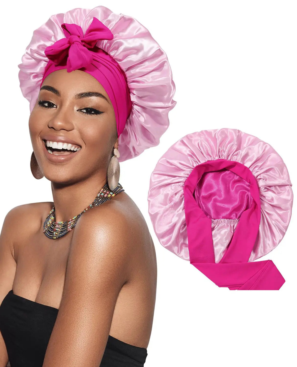 Elegant Satin Hair Cap ™