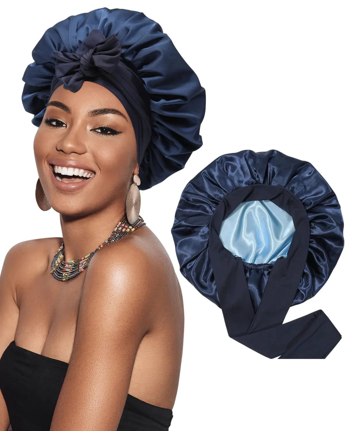 Elegant Satin Hair Cap ™