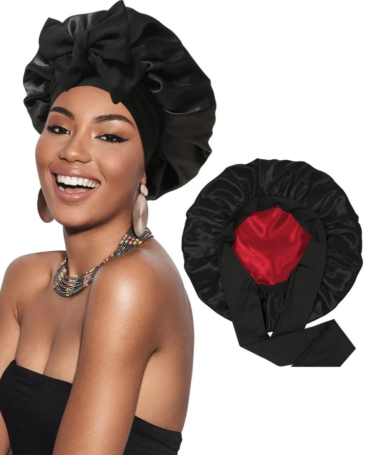 Elegant Satin Hair Cap ™