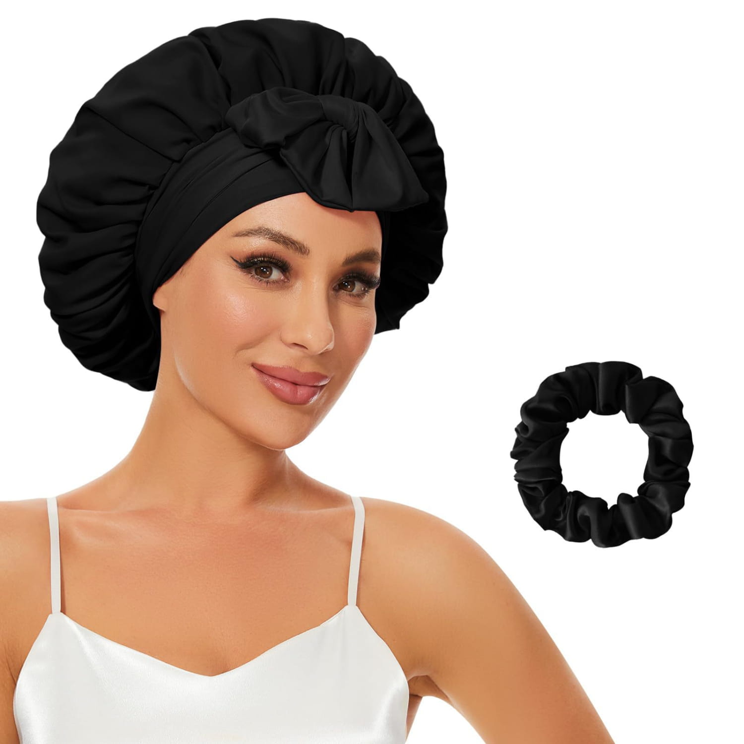 Elegant Satin Hair Cap ™