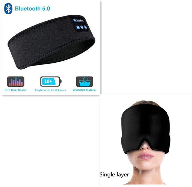 Wireless Bluetooth Sleep Headphones ™  | Comfortable Headband &amp; Eye Mask - Mikesuper-store