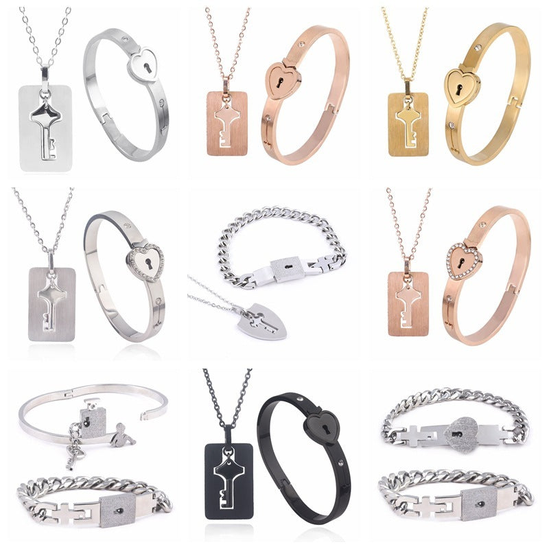 Love Lock Couple Jewelry Set ™ - Mikesuper-store