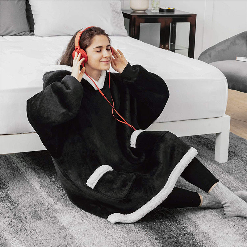 Cozy Winter TV Hoodie Blanket ™ - Mikesuper-store