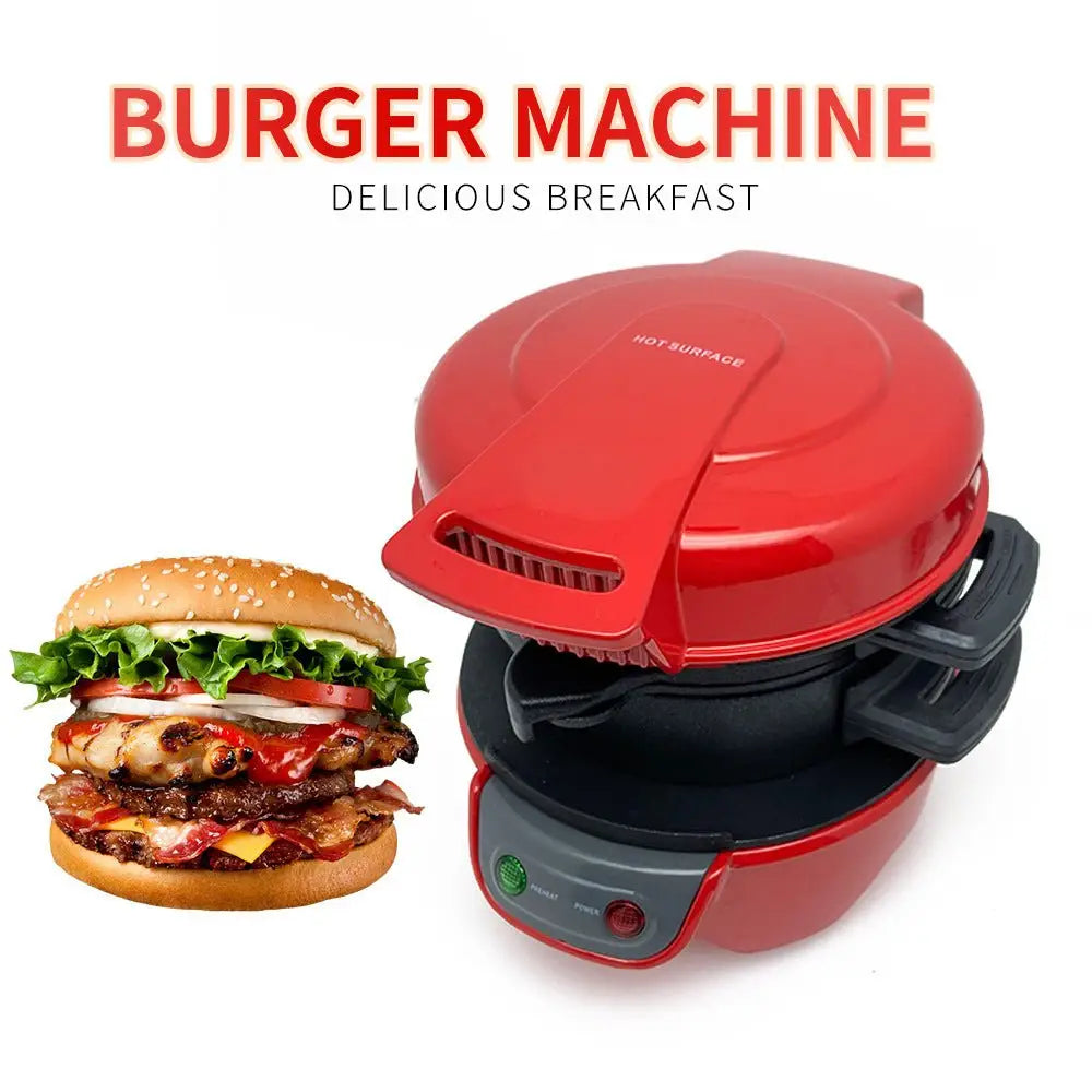 All-in-One Breakfast Maker ™ - Red - Kitchen Gadget