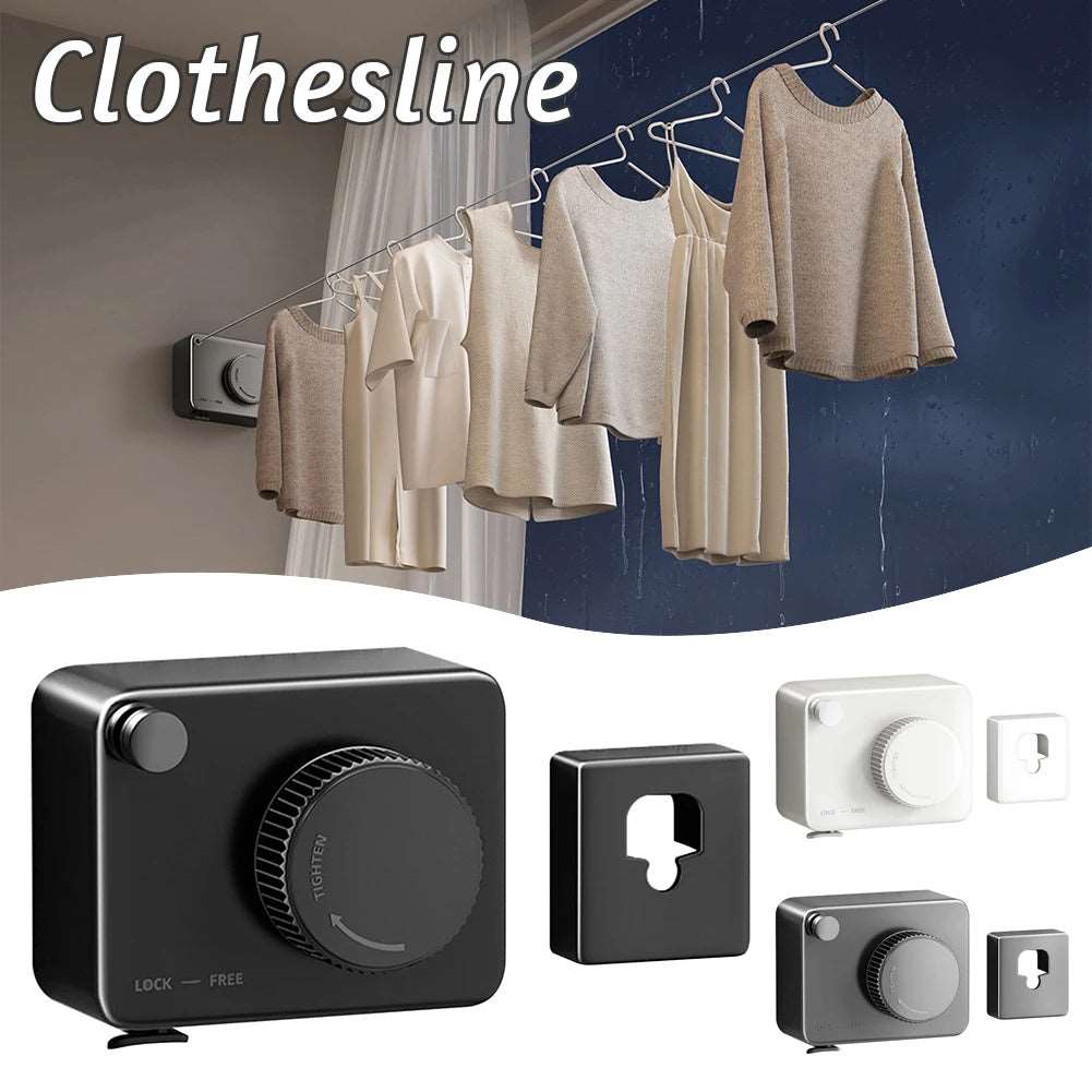 Retractable Rust-Proof Clothesline