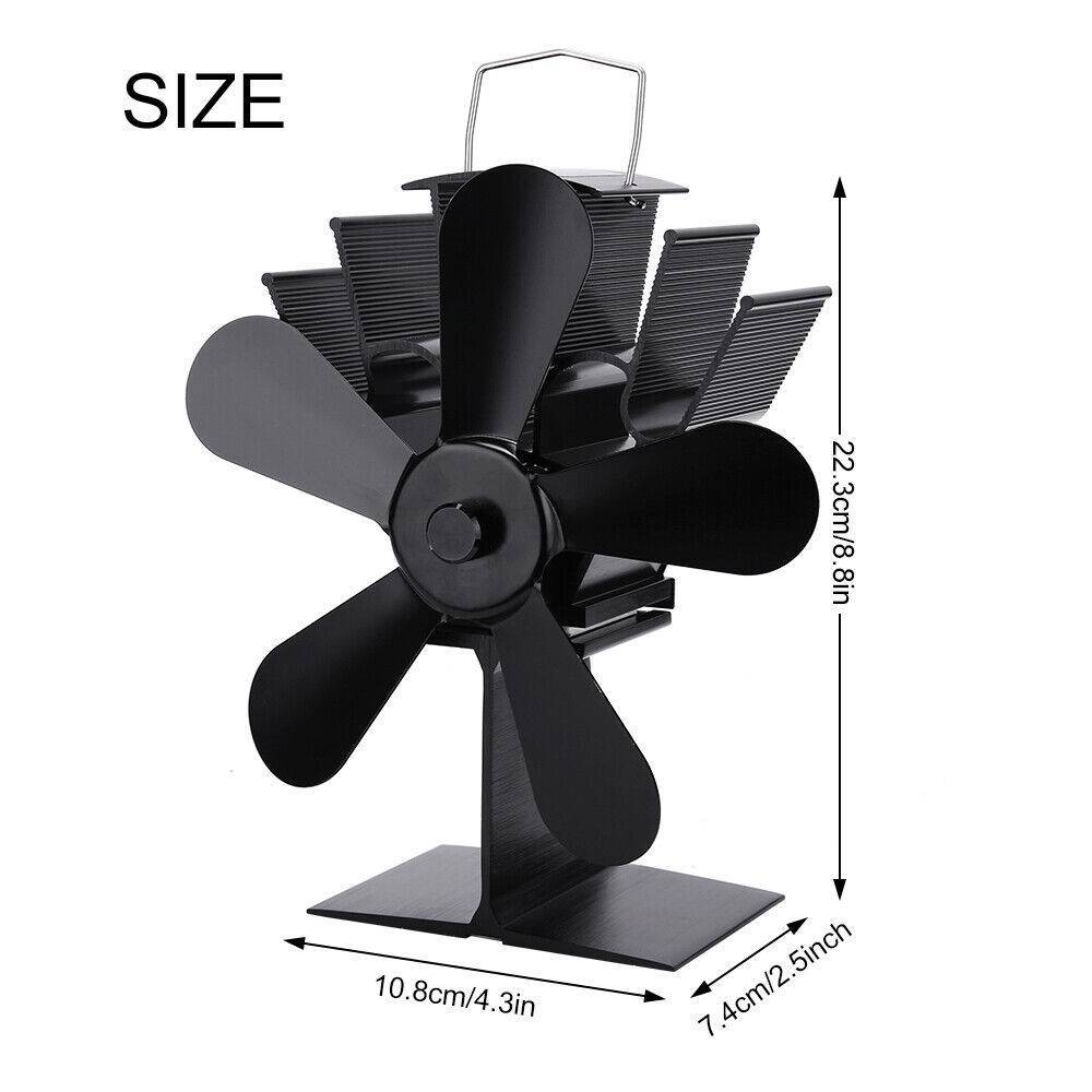 &quot;Eco-Powered Wood Heater Fan ™ - Mikesuper-store