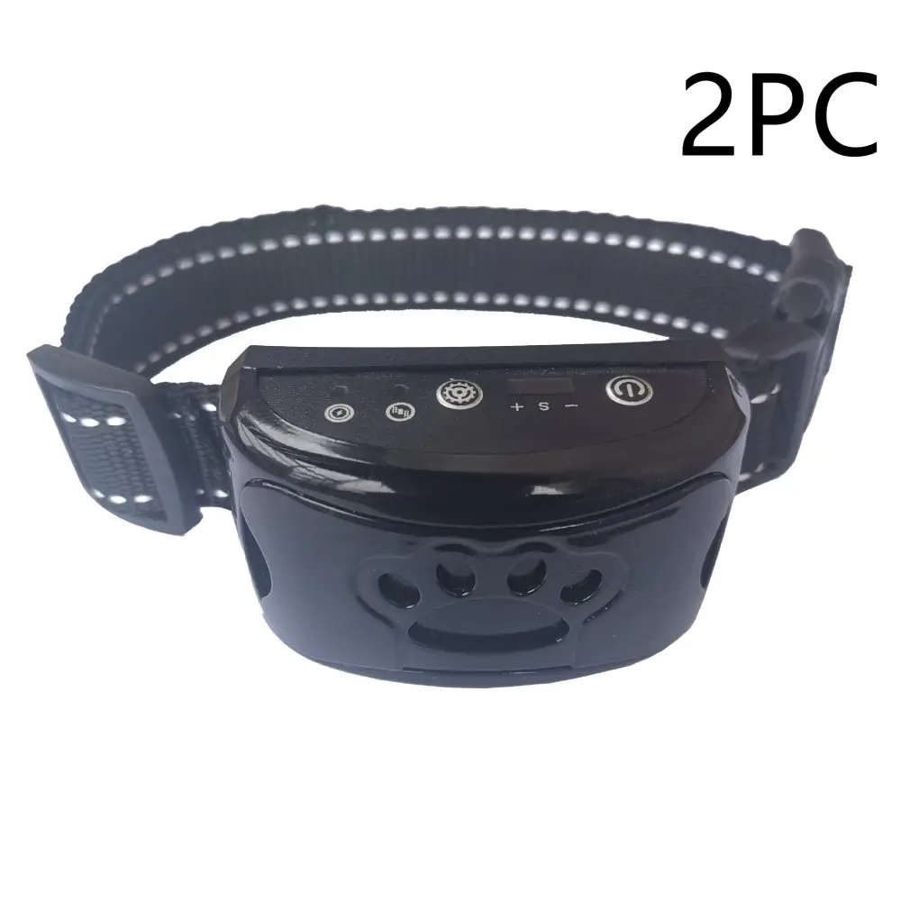 🐾Dog Remote Trainer Collar ™ - Black / 2PC - pets/dogs