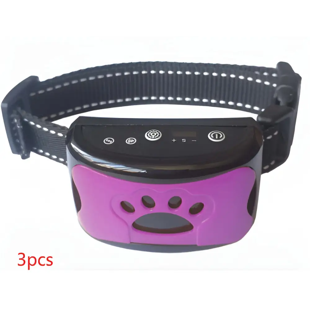 🐾Dog Remote Trainer Collar ™ - Purple / 3PC - pets/dogs