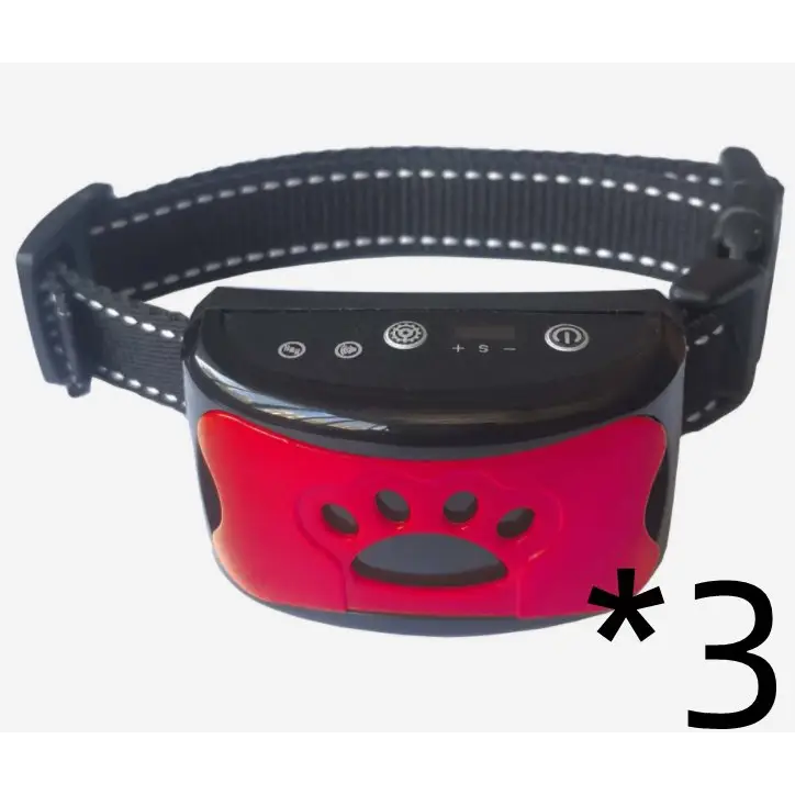 🐾Dog Remote Trainer Collar ™ - Red / 3PC - pets/dogs