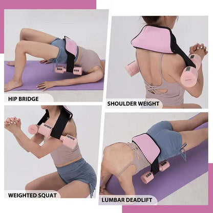 Glute Gainz Hip Thrust Belt &amp; Pad ™ - Women/fitness