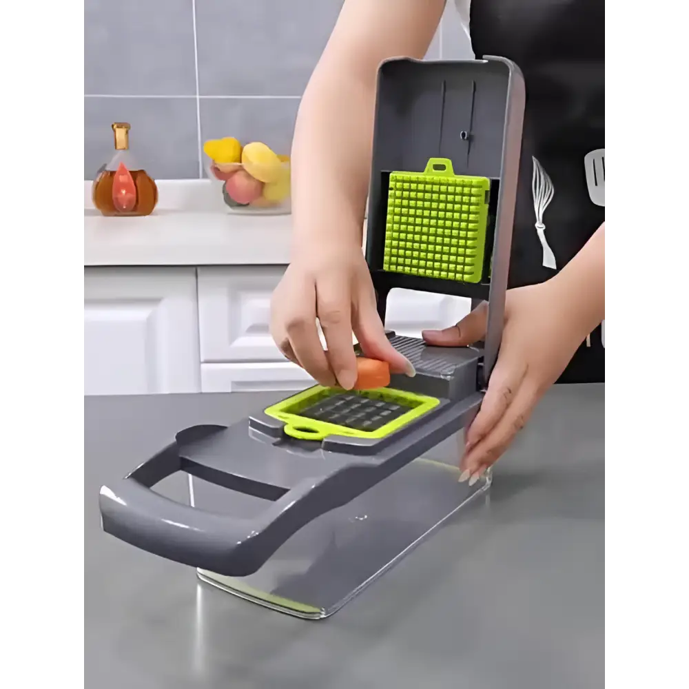 Kitchen Wizard - 12-in-1 Veggie Chopper &amp; Slicer ™ - kitchen