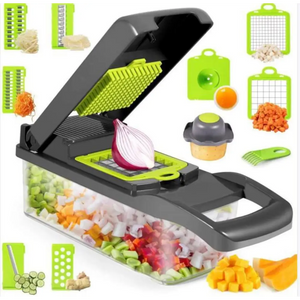 Kitchen Wizard - 12-in-1 Veggie Chopper & Slicer ™ - kitchen