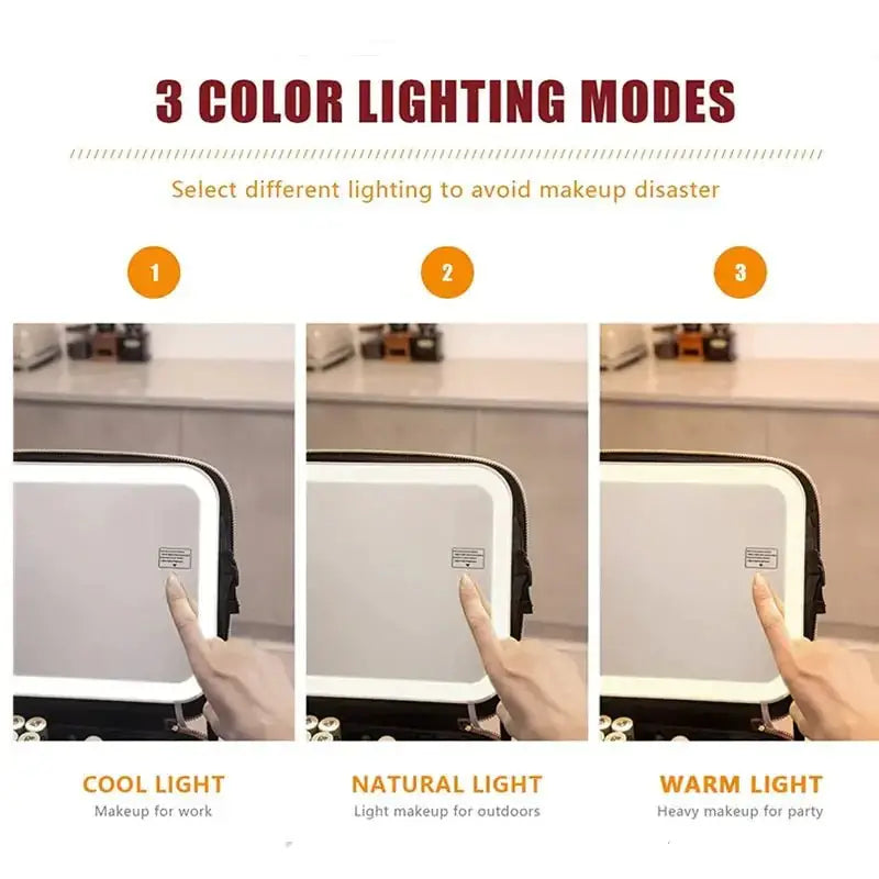 LED Light Cosmetic Bag ™