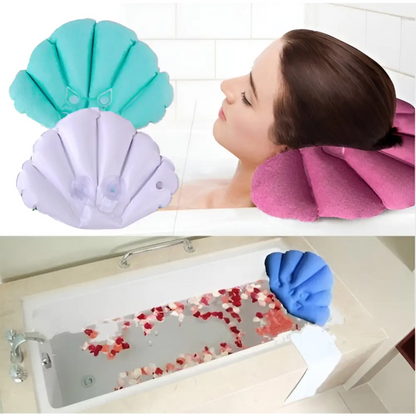 🛁 Luxurious Inflatable Bath Pillow ™ - bath pillow