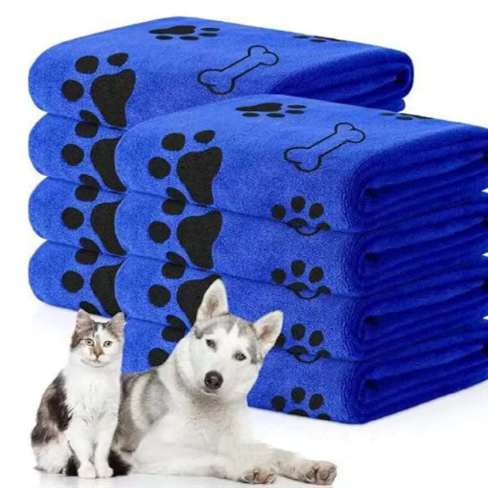 Microfiber Pets Bath Towel ™ - Blue / 60x100cm - pet accessiors