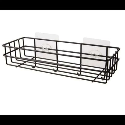 Punch-Free Wall Storage Rack ™ - A - Kitchen Gadget