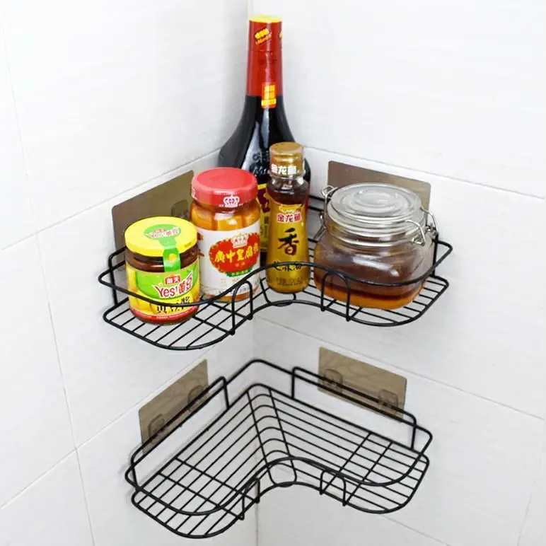 Punch-Free Wall Storage Rack ™ - Kitchen Gadget