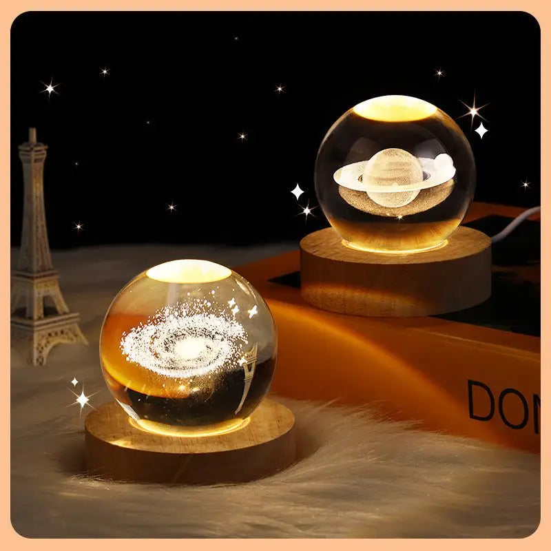 ✨ Starry Sky Crystal Ball ™ - night lamp