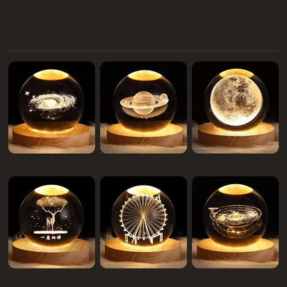 ✨ Starry Sky Crystal Ball ™ - night lamp