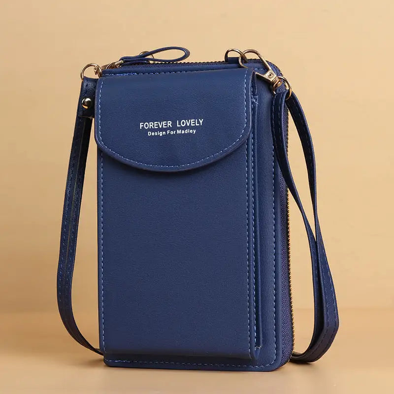 ✨ Stylish Mobile Phone Crossbody Bag ™ - Dark Blue - travel accessiories