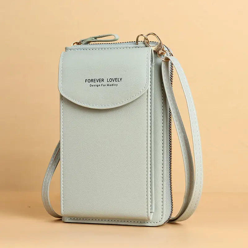 ✨ Stylish Mobile Phone Crossbody Bag ™ - Light Green - travel accessiories