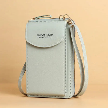 ✨ Stylish Mobile Phone Crossbody Bag ™ - Light Green - travel accessiories