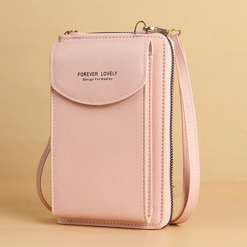 ✨ Stylish Mobile Phone Crossbody Bag ™ - Pink - travel accessiories