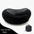 Ultimate Neck Cushion Travel Pillow ™ - Deep black Velcro - travel accessiories